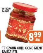 TF SZCHN CHILI CONDIMENT SAUCE BTL 1616006 24/60Z
