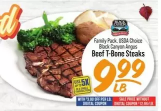 Beef T-Bone Steaks