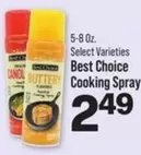 Cooking Spray