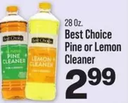 Pine or Lemon Cleaner