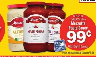 Mezzetta - Pasta Sauce