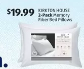 2-Pack Memory Fiber Bed Pillows