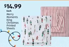 Merry Moments King Christmas Printed Sheets