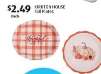 Fall Plates