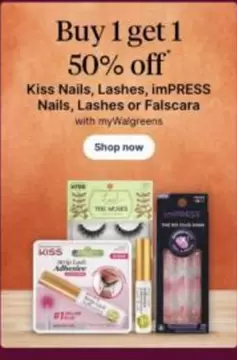 Kiss Nails, Lashes, imPRESS Nails, Lashes or Falsacra