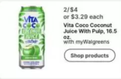 Vita Coco - Coconut Juice With Pulp