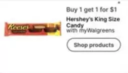 Hershey's - King Size Candy