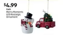 Merry Moments LED Nostalgic Ornament