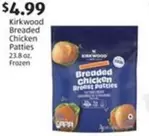 Frozen - Breaded Chicken Breast Patties