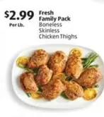 Boneless Skinless Chicken Thighs
