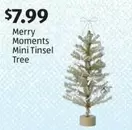 Mini Tinsel Tree
