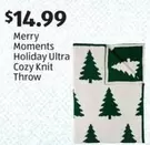 Holiday Ultra Cozy Knit Throw