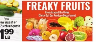 Fancy Yellow Squash or Zucchini Squash