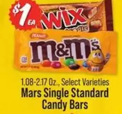 Mars - Single Standard Candy Bars