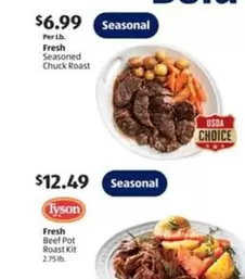 Tyson - Fresh Seasoned Chuck Roast