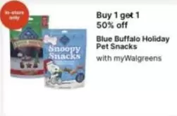 Pet  - Blue Buffalo Holiday Snacks