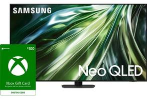Get $100 or $200 in Microsoft Xbox gift cards with select Samsung TVs.