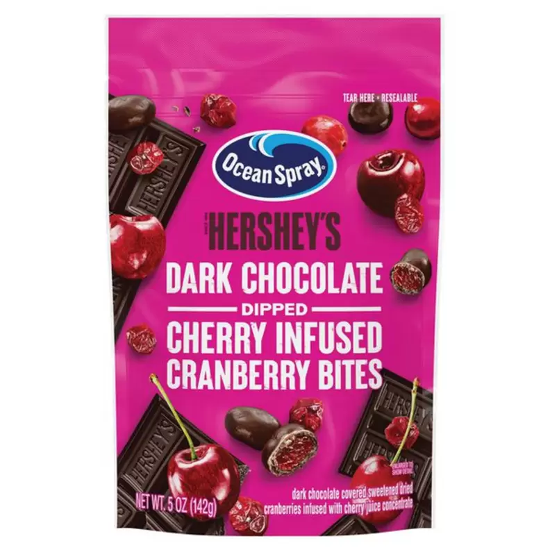 Ocean Spray Hershey`s Dark Chocolate Cherry Cranberry Bites