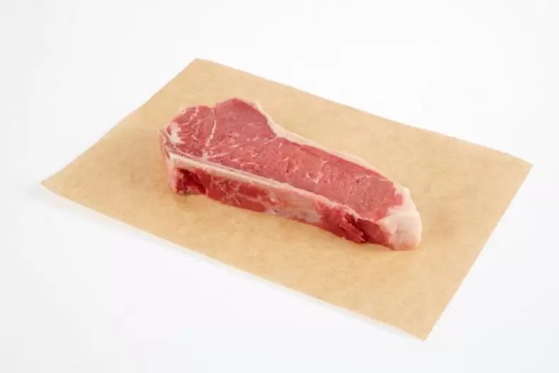 Raley's Beef Top Loin New York Steak, Bone-In (1 Piece)