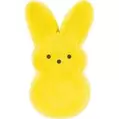 Large Yellow Peeps Bunny Plush, 6in x 15in