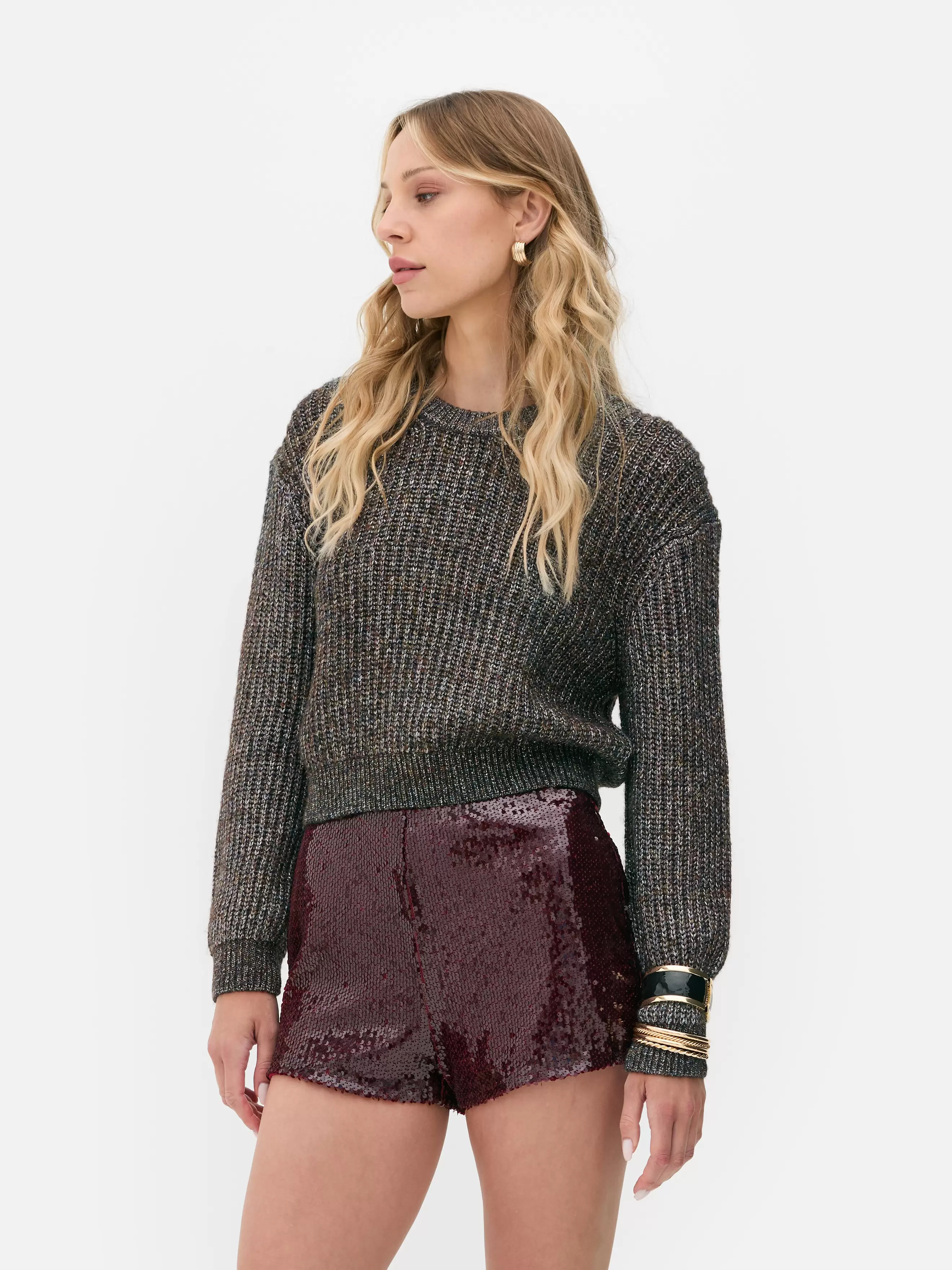 Rita Ora Sparkle Sweater