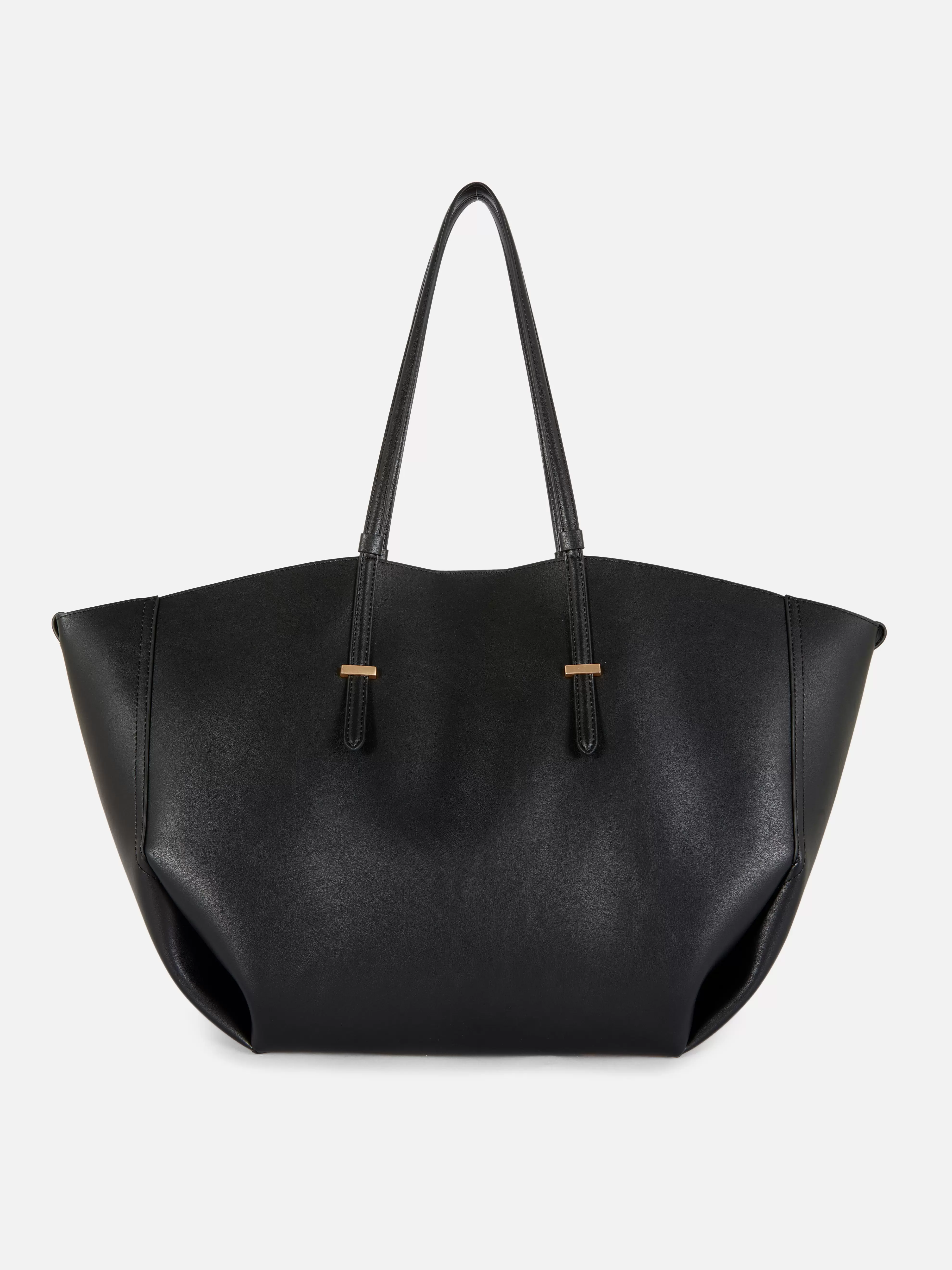 The Edit Faux Leather Large Shopper