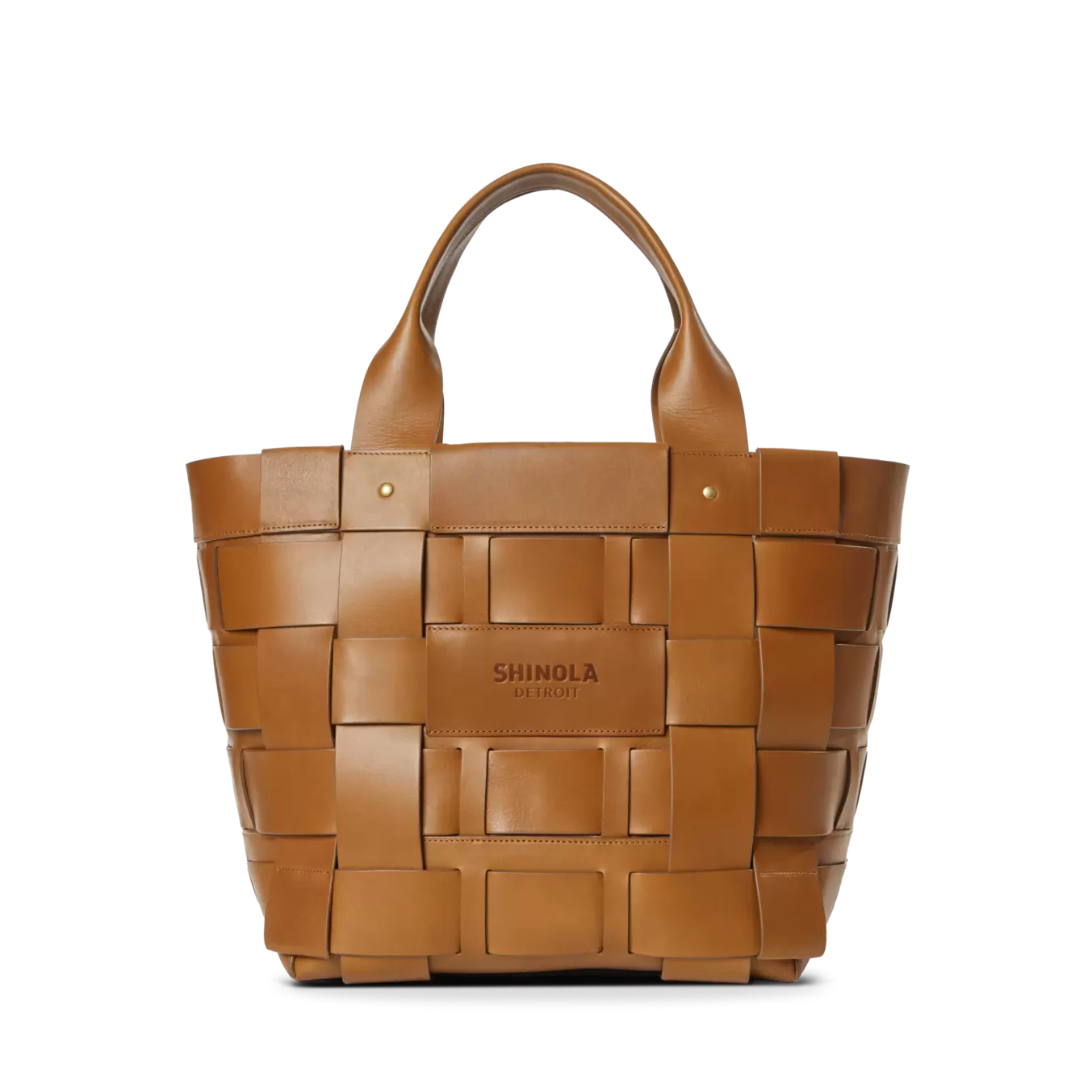 Large Bixby Basket Bag - Tan