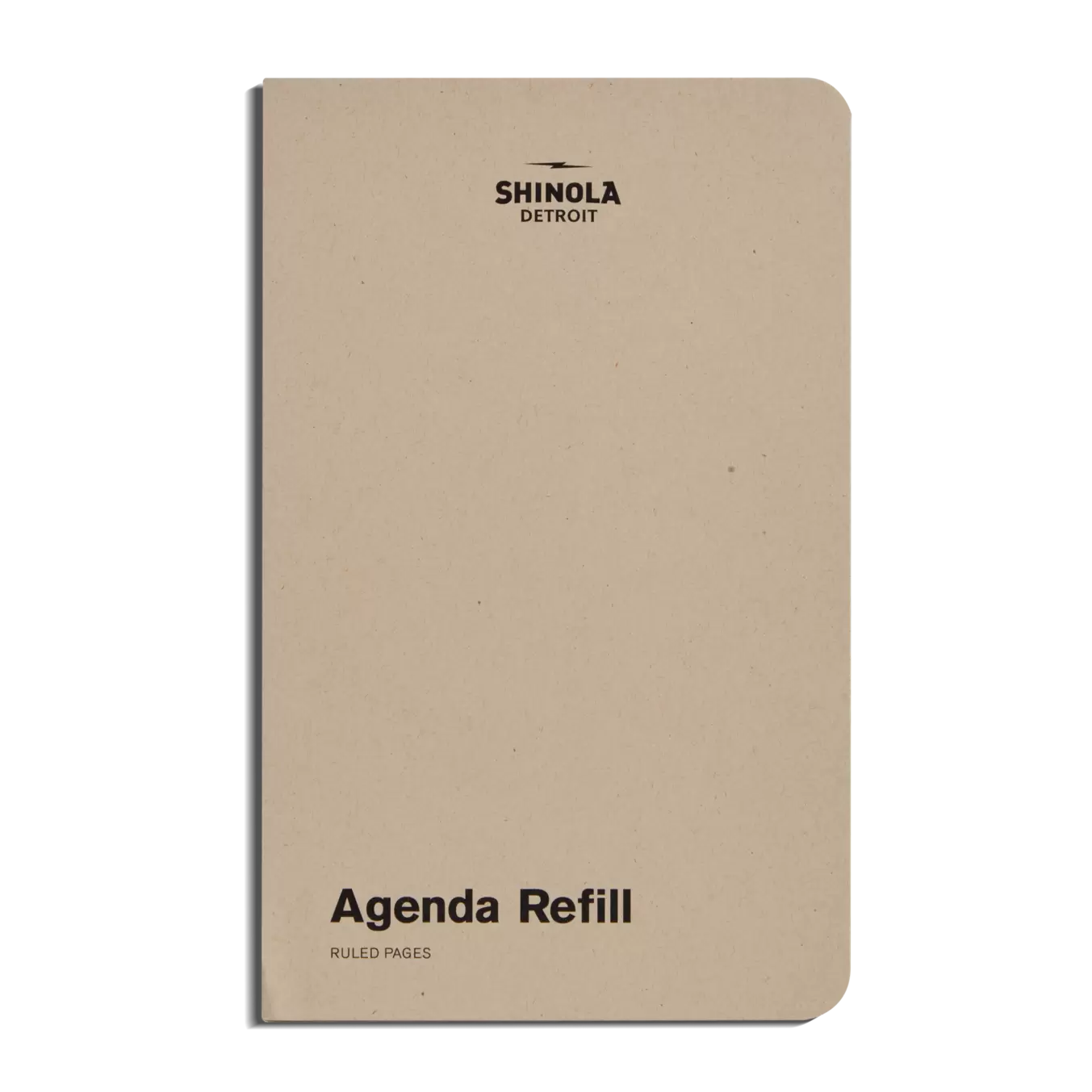 Ruled Agenda Insert - Kraft
