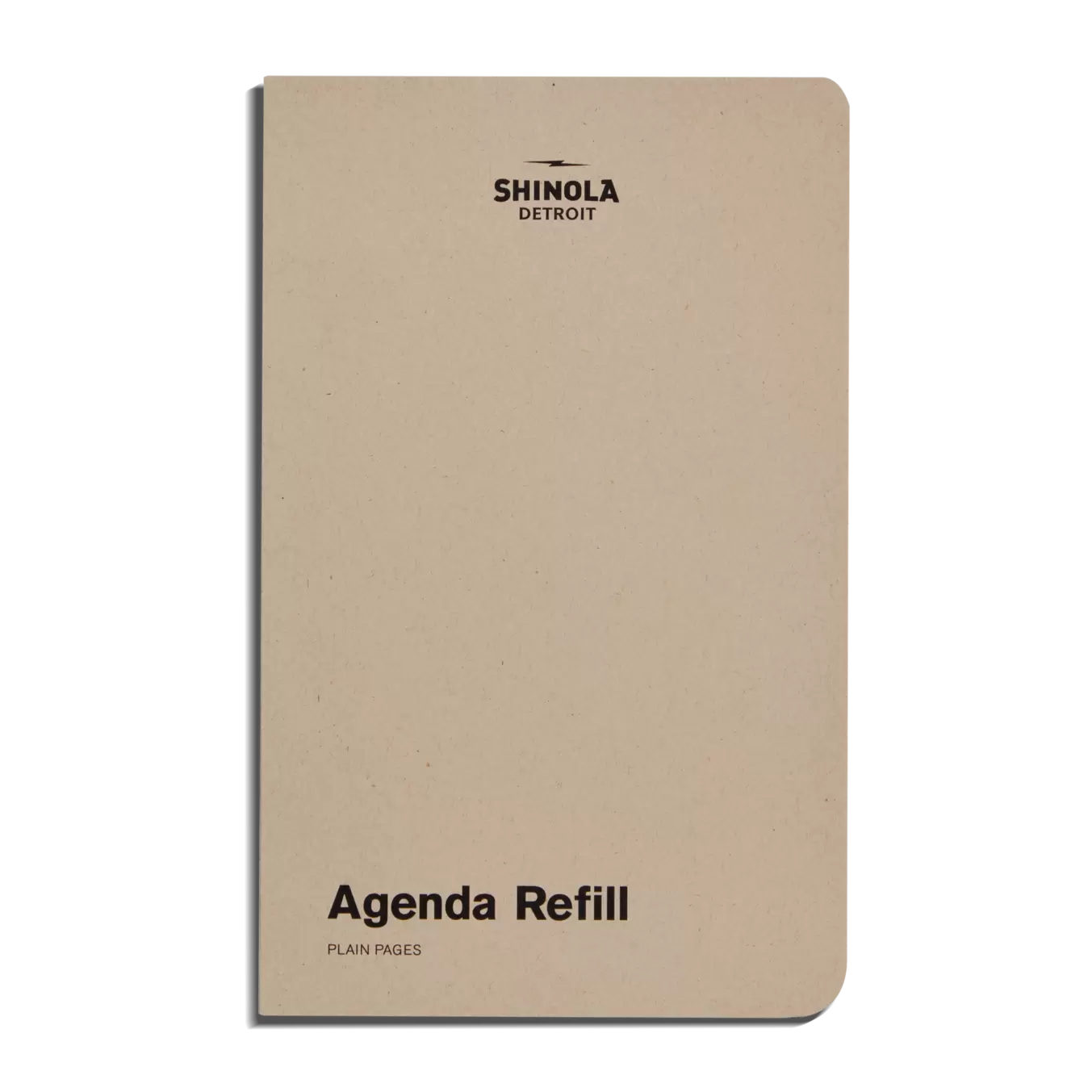 Plain Agenda Insert - Kraft