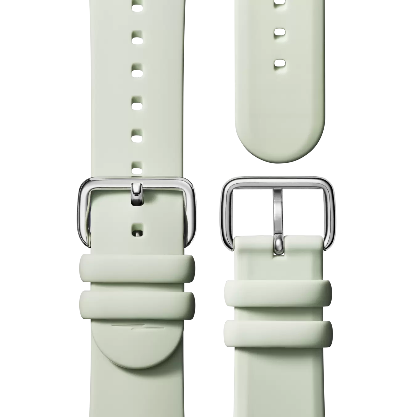 22mm Mint Silicone Watch Strap - Mint