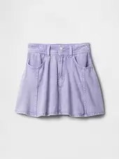 Kids UltraSoft Denim Circle Skirt