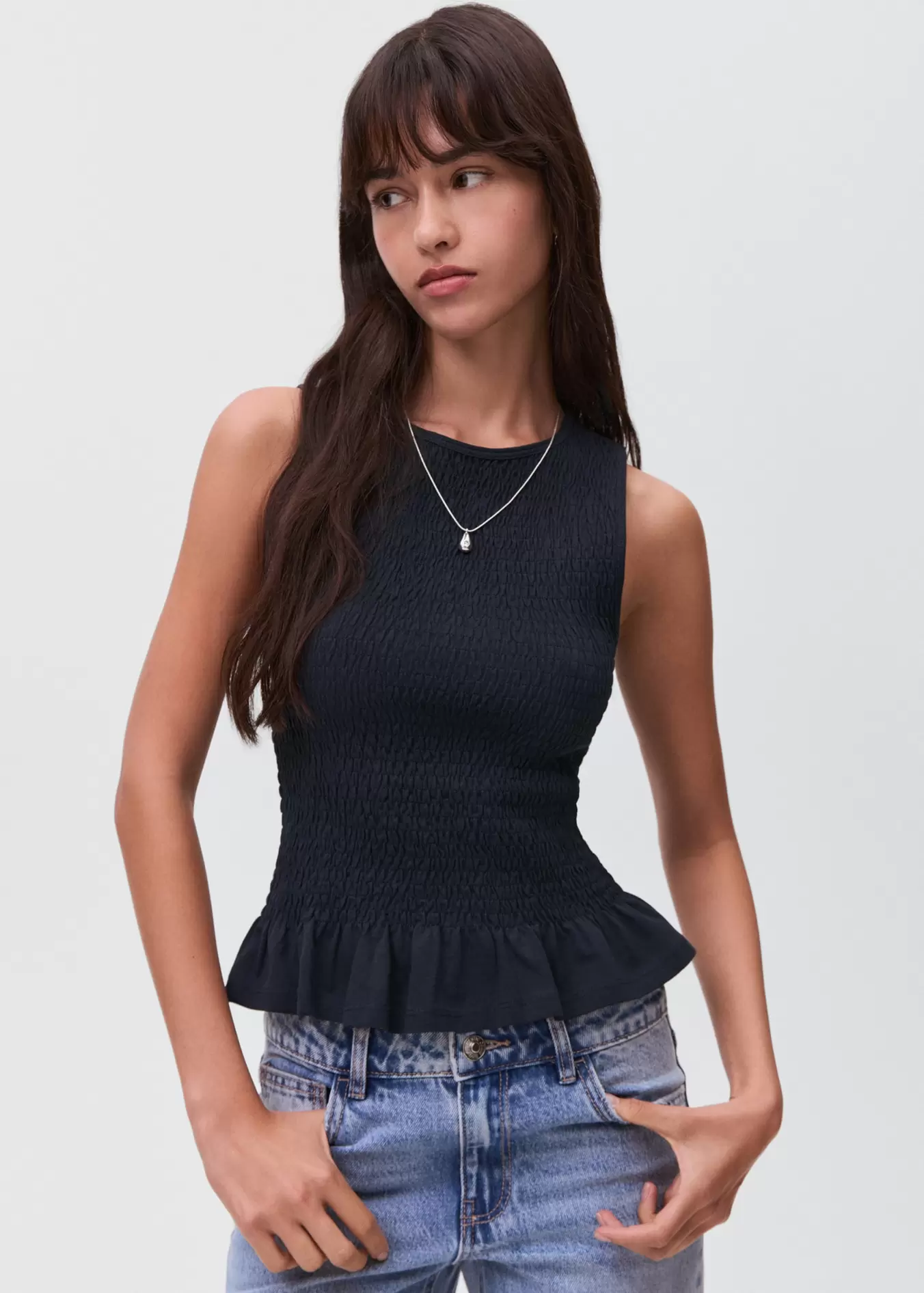 Ruffled top