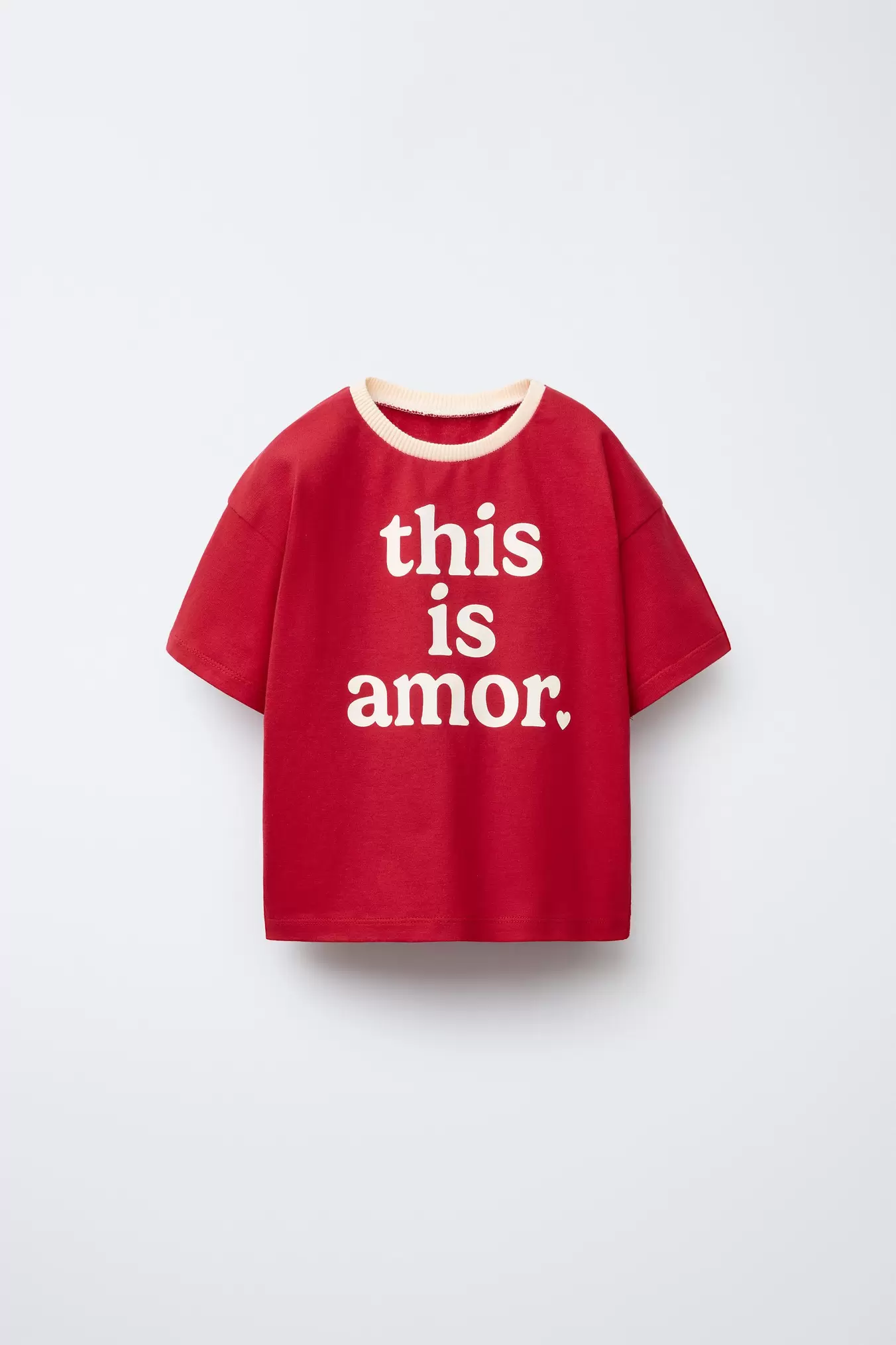 TEXT PRINT T-SHIRT