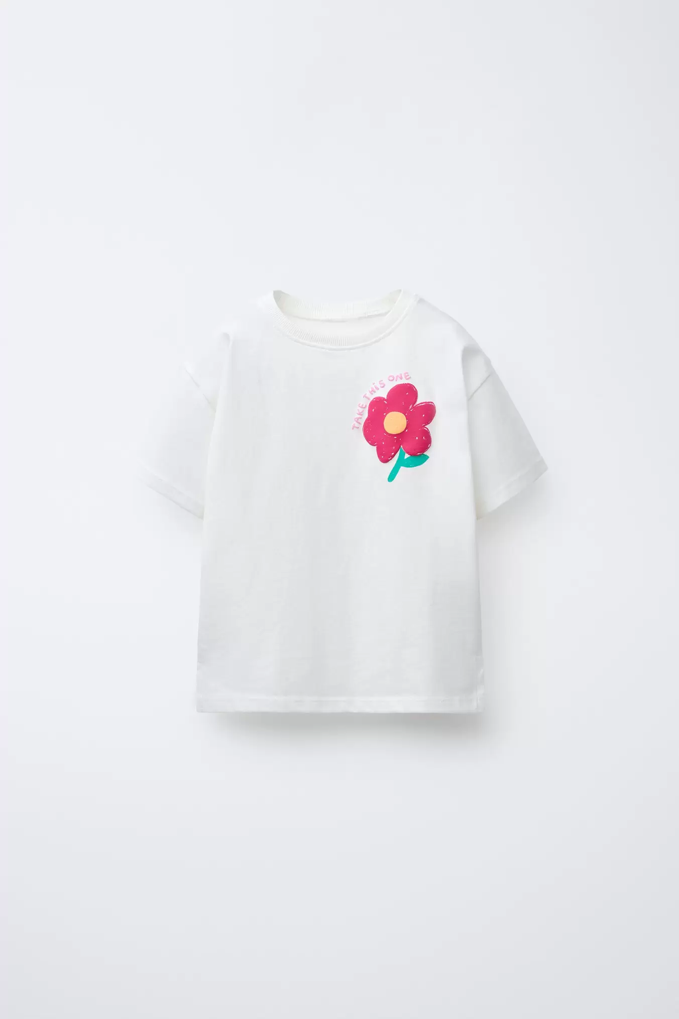 RAISED PRINT T-SHIRT