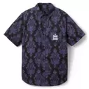 The Haunted Mansion Wallpaper Woven Shirt for Adults