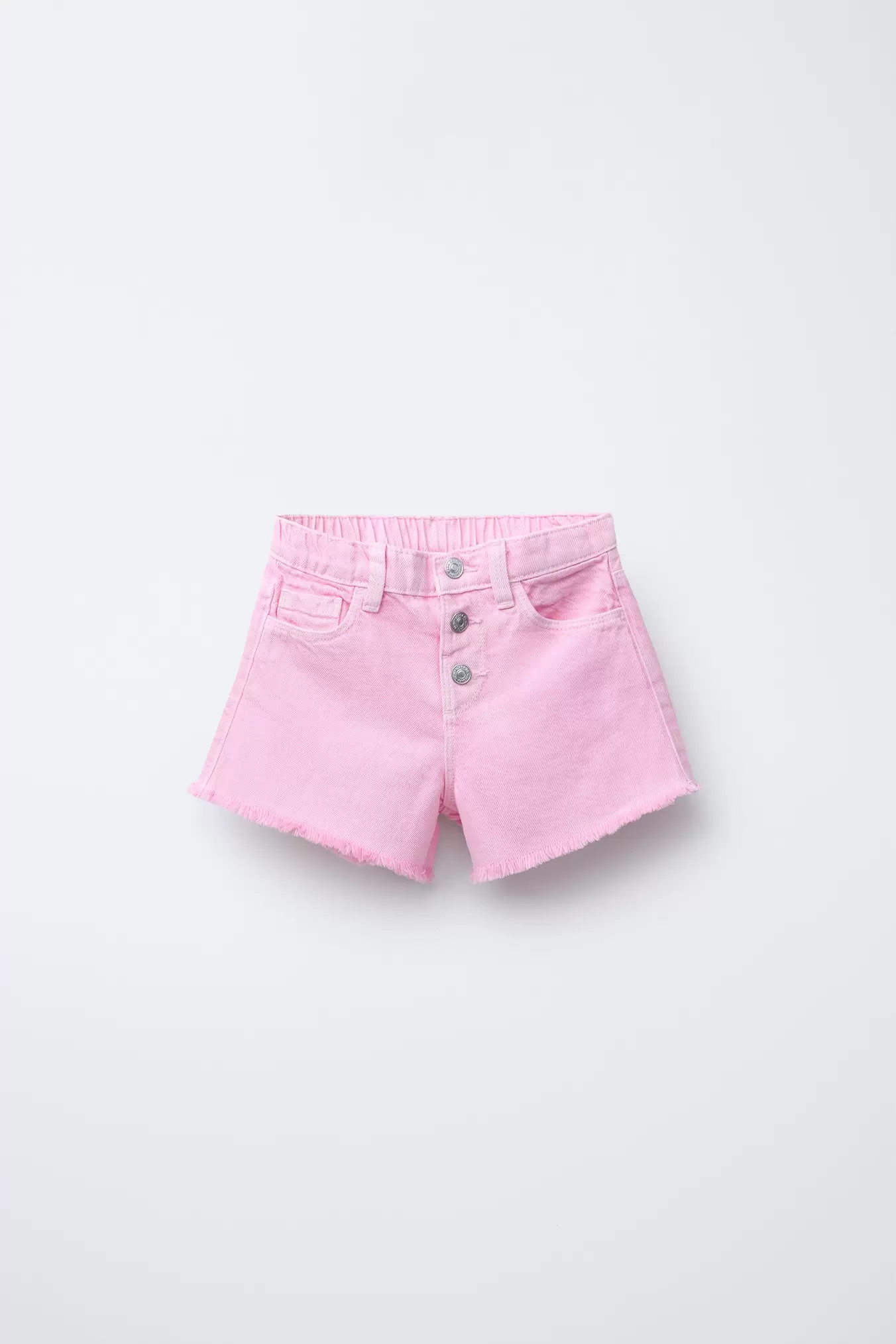 MOM FIT TWILL BERMUDA SHORTS