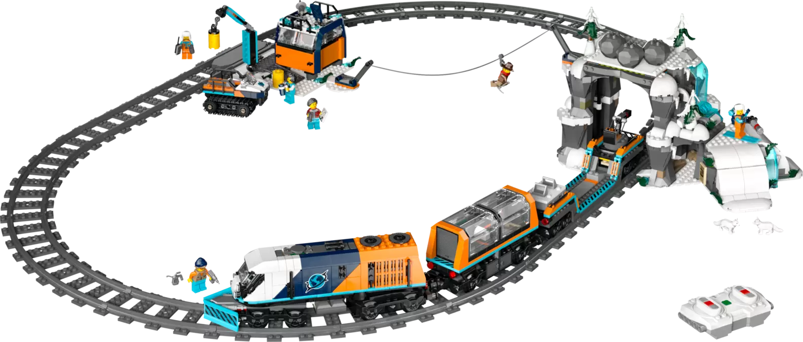Explorers' Arctic Polar Express Train