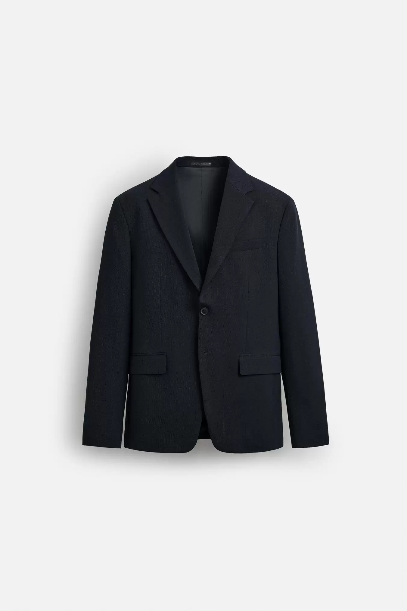 TEXTURED SUIT BLAZER