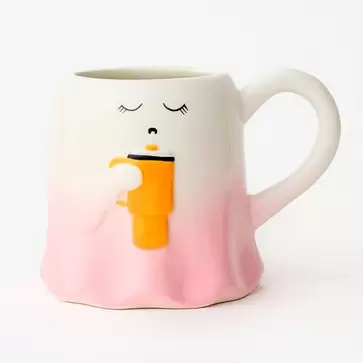 Halloween ghost mug
