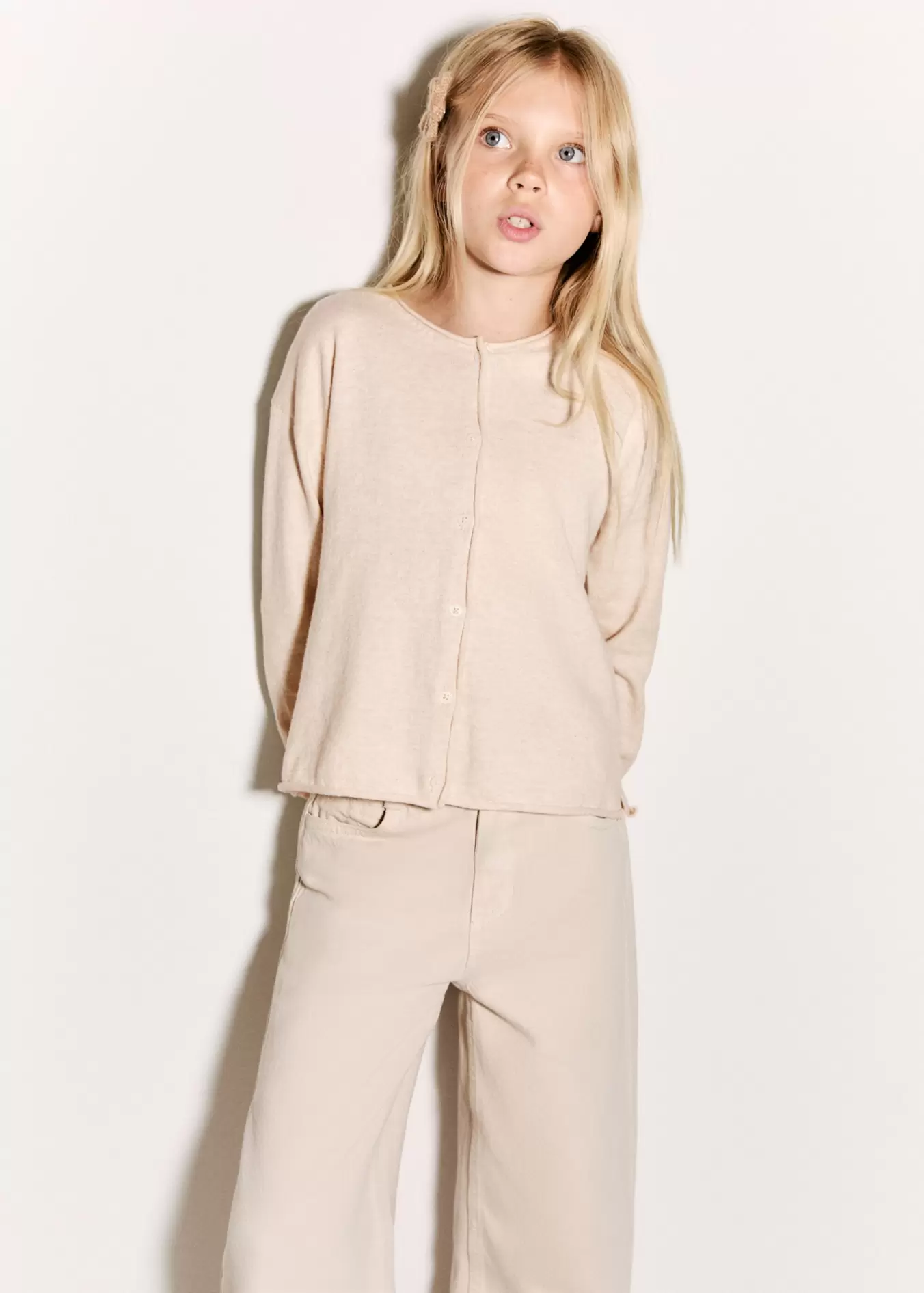 Long sleeves knit cardigan