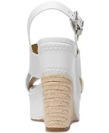 Nora Wedge Leather Sandals