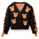 Mickey Mouse Jack-o'-Lantern Cardigan Sweater for Women by Her Universe