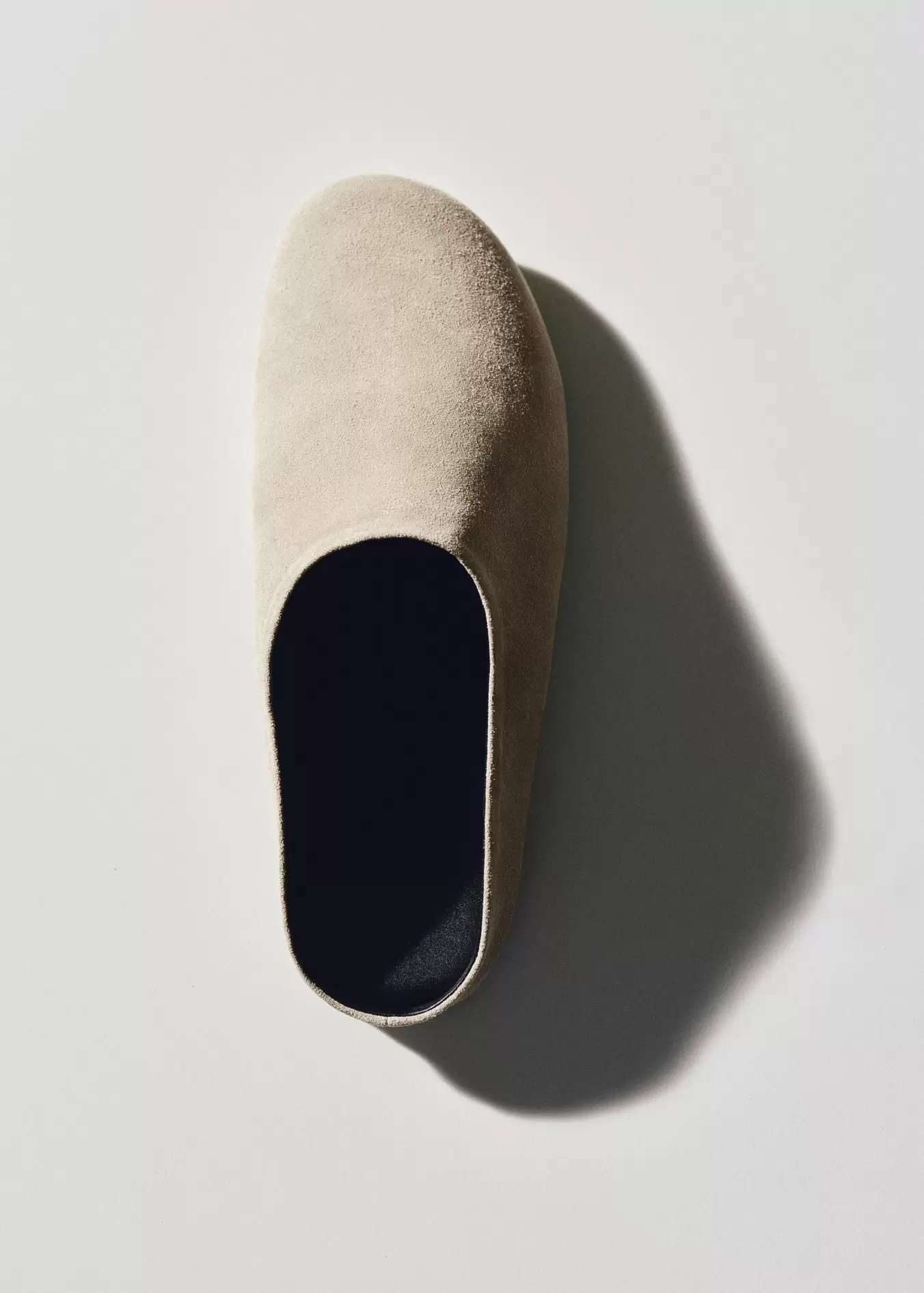 Suede leather clogs