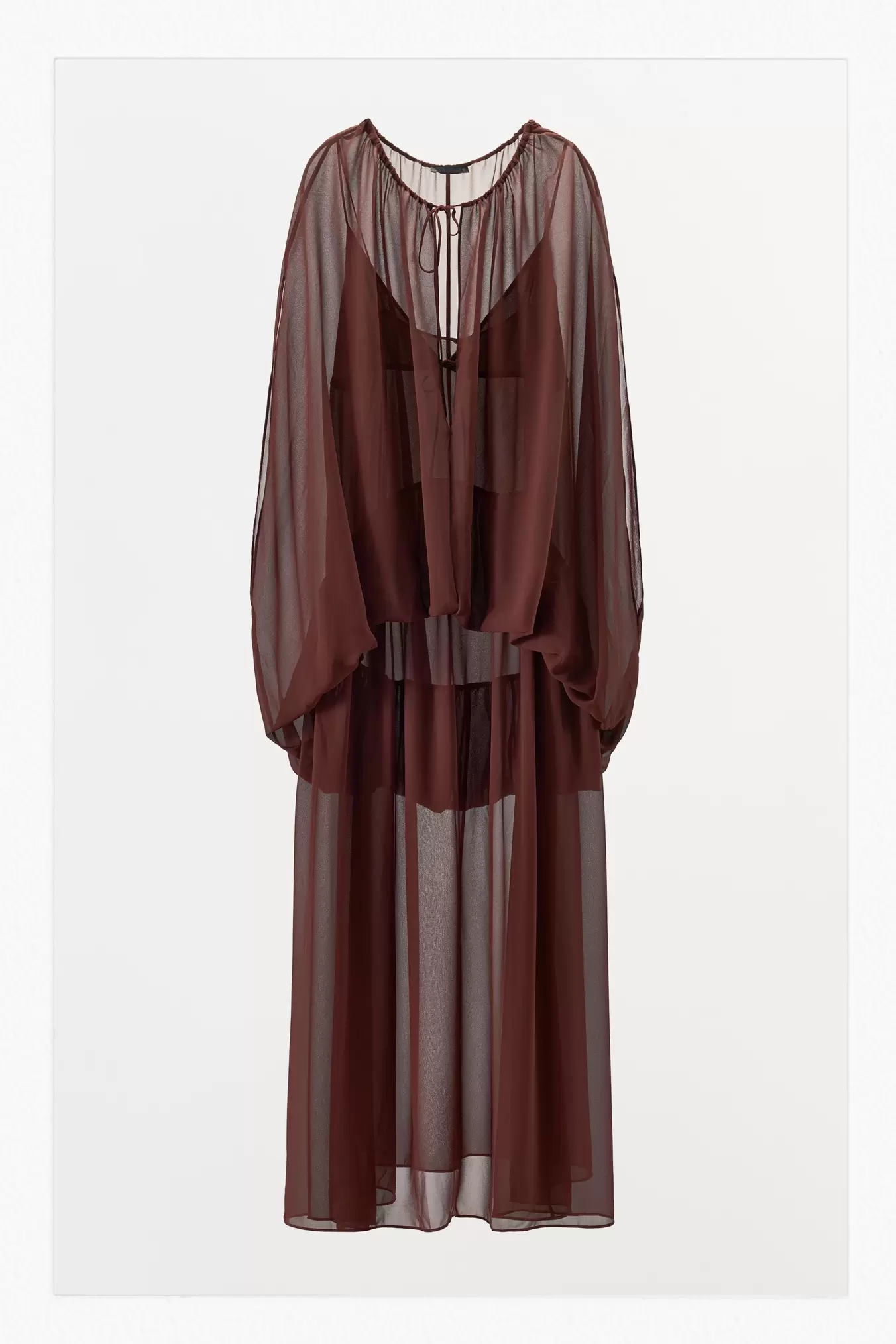 FLOWY LONG DRESS