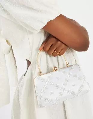 Bridal Beaded Handbag