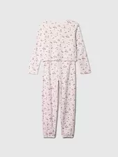 Kids Recycled Waffle PJ Set