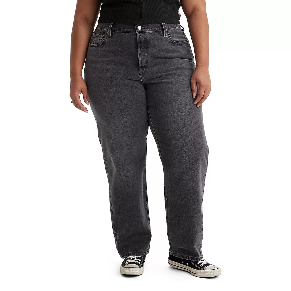 Plus Size Levi's® 501™ High-Rise Straight Leg Jeans