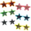 Kids' Star Sunglasses 12ct – Colorful Star-Shaped Party Favors