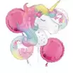 Enchanted Unicorn Foil Balloon Bouquet, 5pc