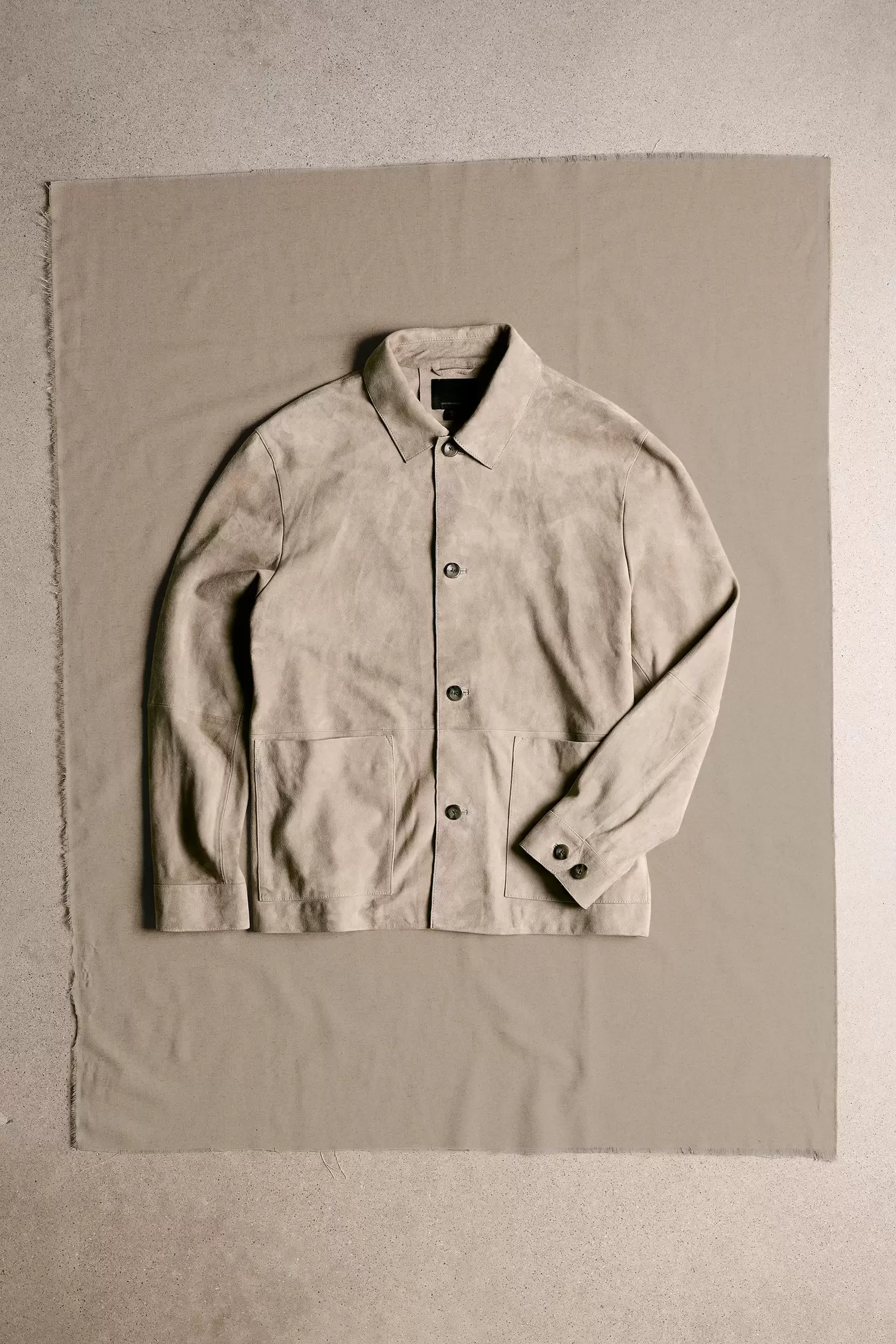 SUEDE LEATHER JACKET